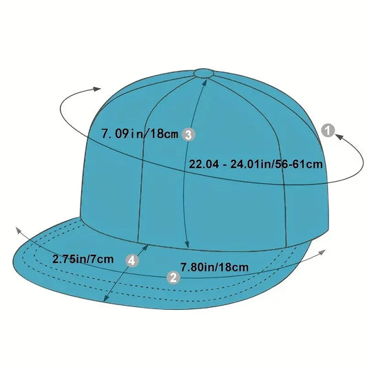 Simple symbol slightly curved printed baseball cap men's and women's outdoor sports events duck cap American truck driver hat tr